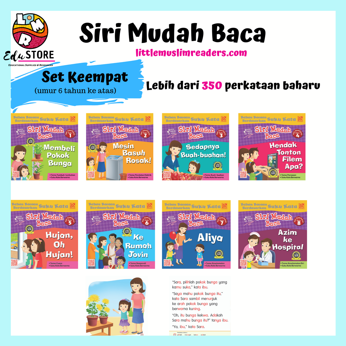 Siri Mudah Baca Set