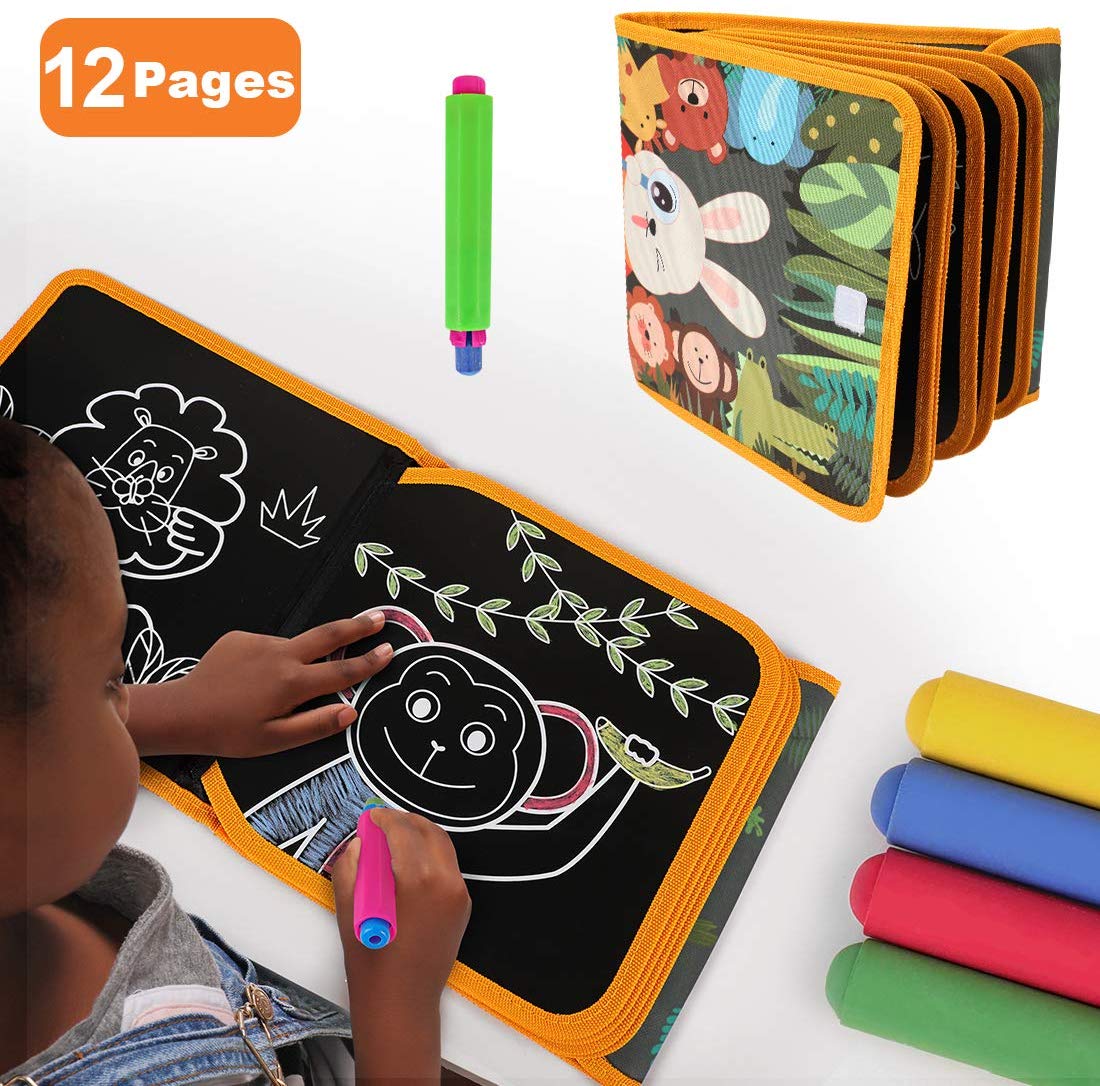 TUMAMA Children's Portable Drawing Board (Erasable)