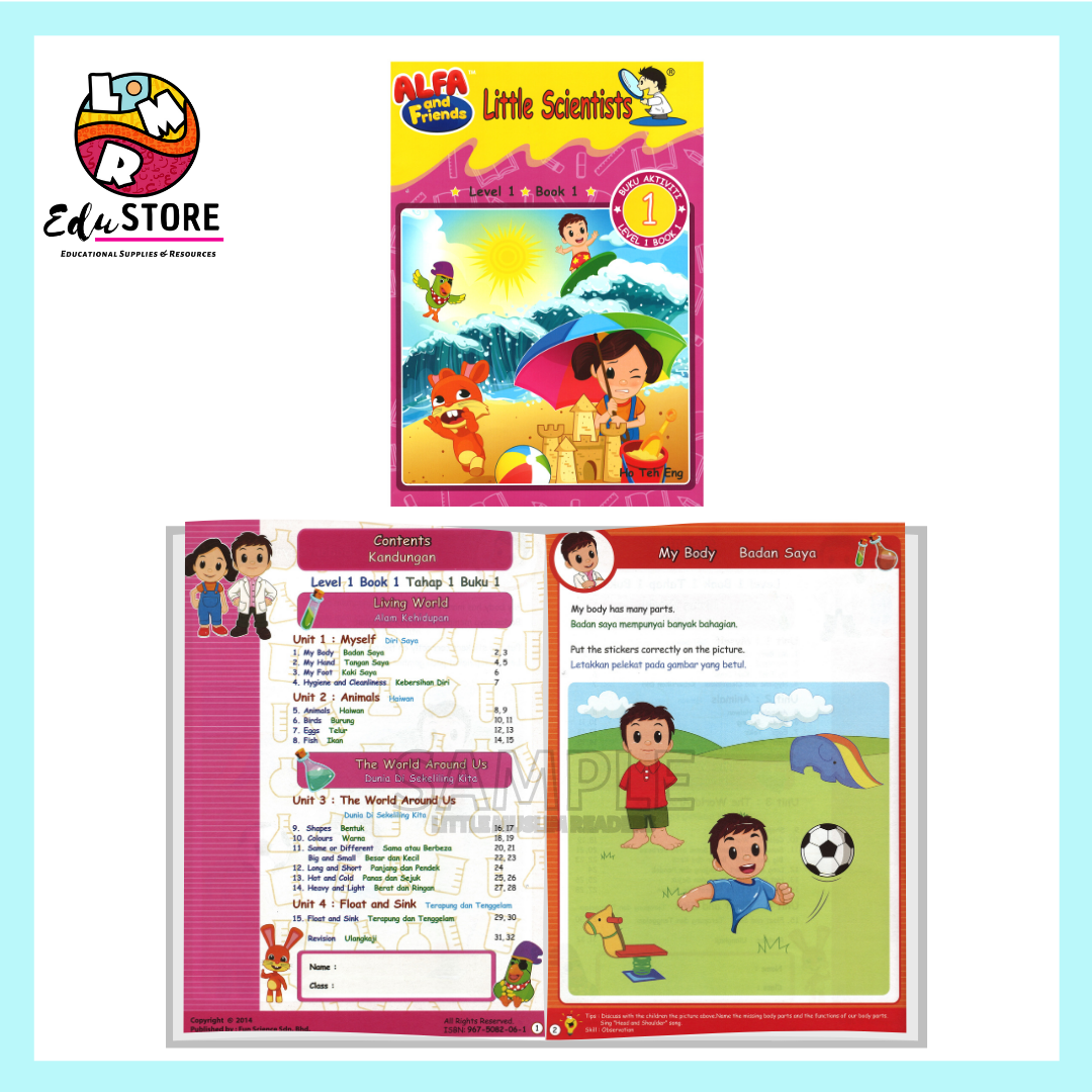 Little Scientist Activity Book - Level 1