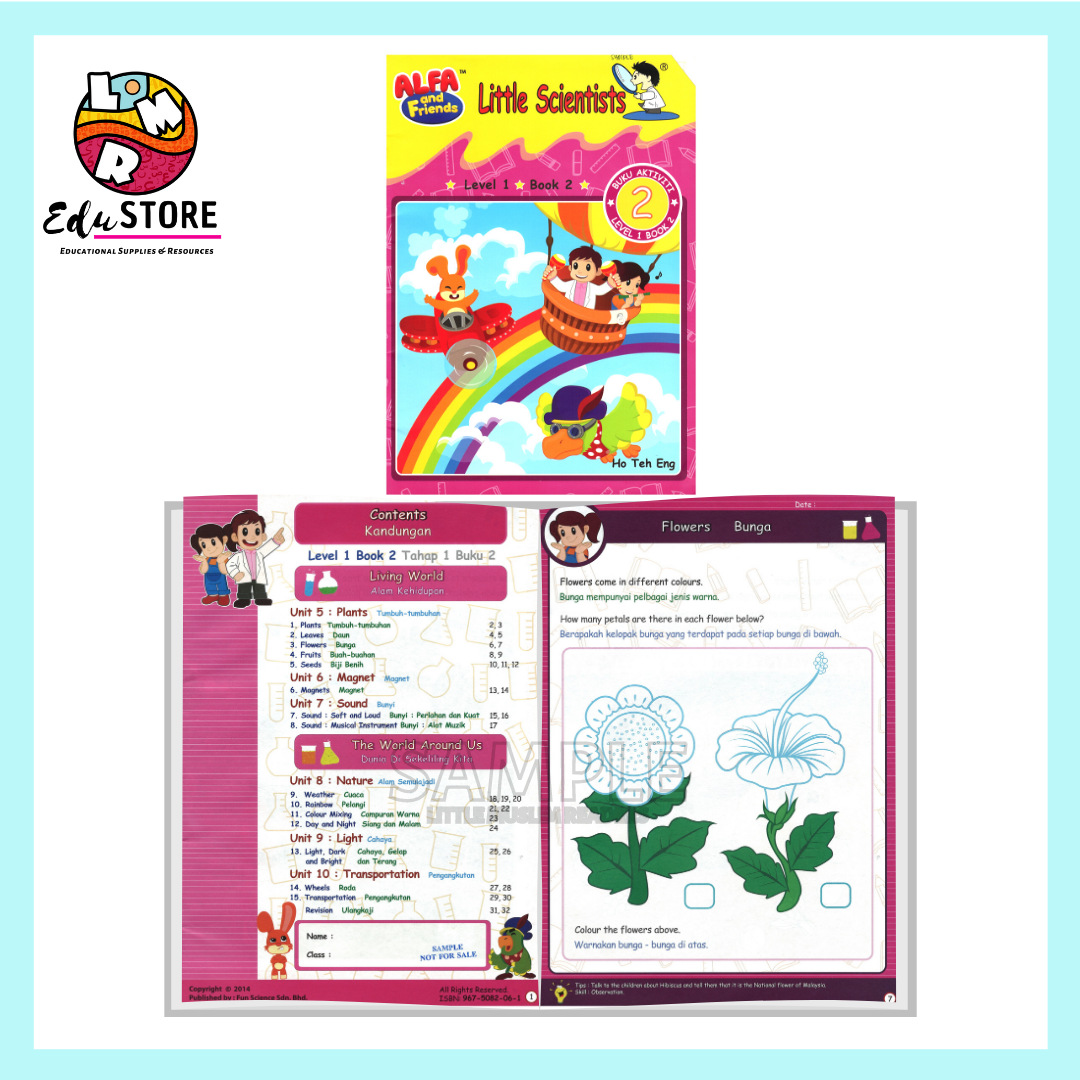 Little Scientist Activity Book - Level 1