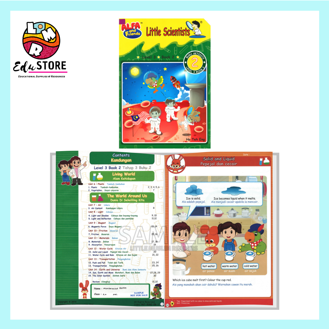 Little Scientist Activity Book - Level 3