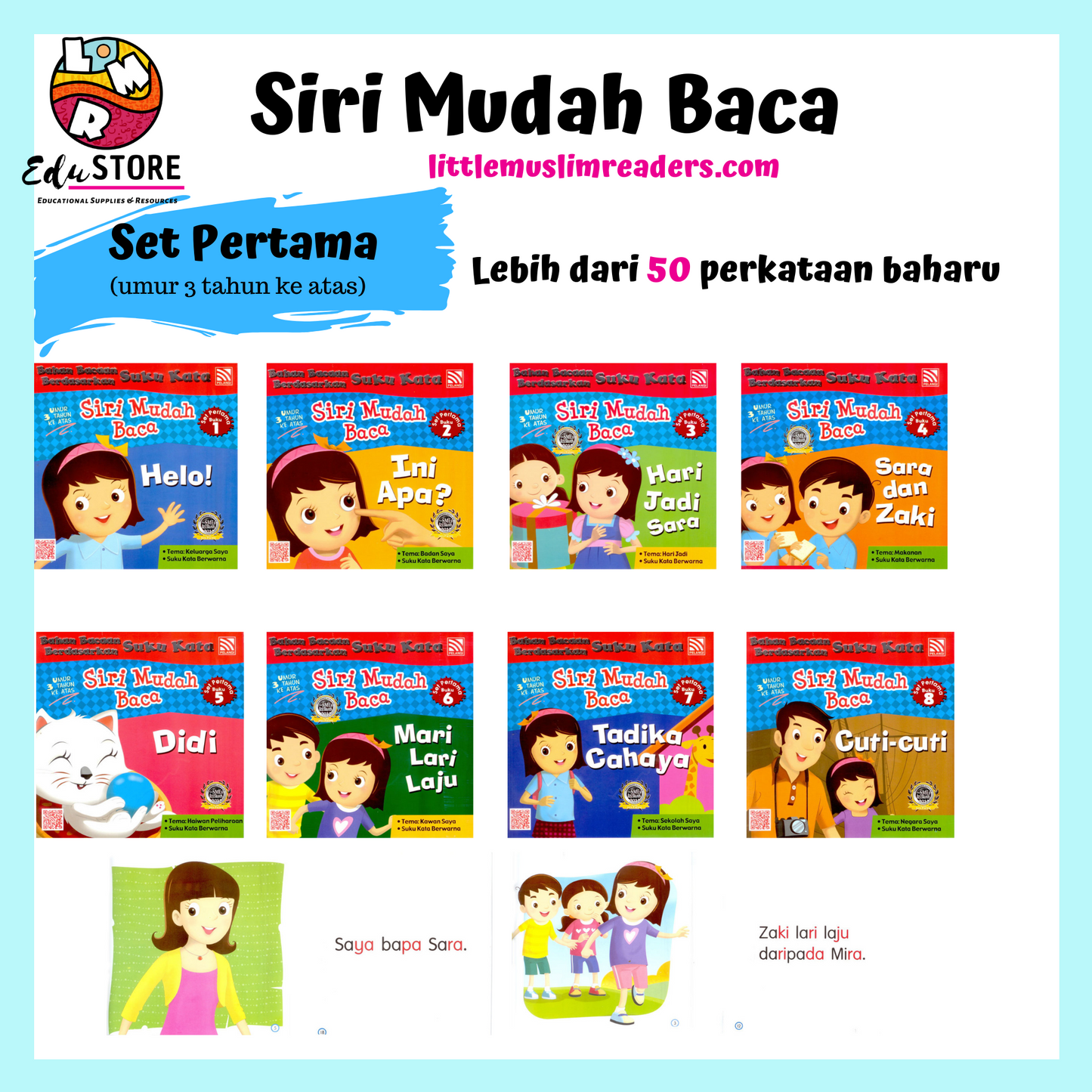 Siri Mudah Baca Set