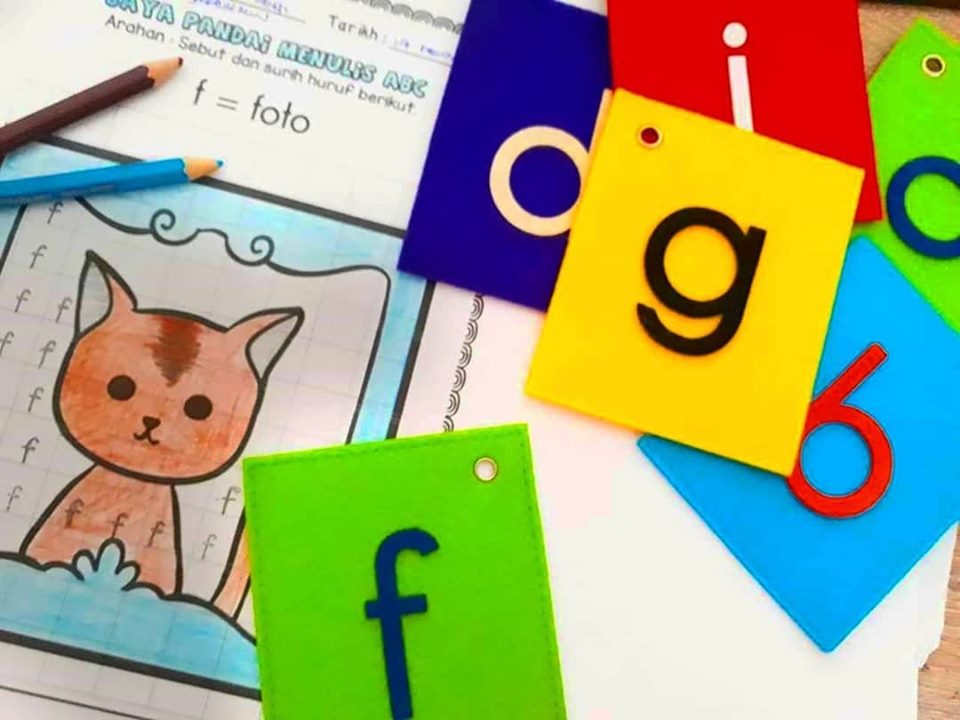 Flash Felts English ABC Lowercase