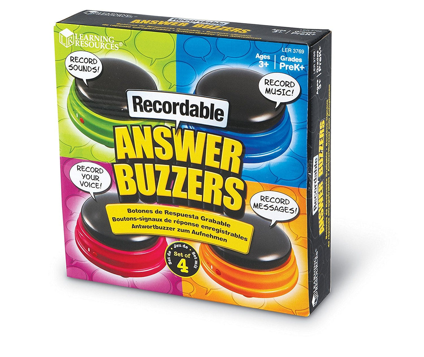 Answer Buzzers (Set of 4)